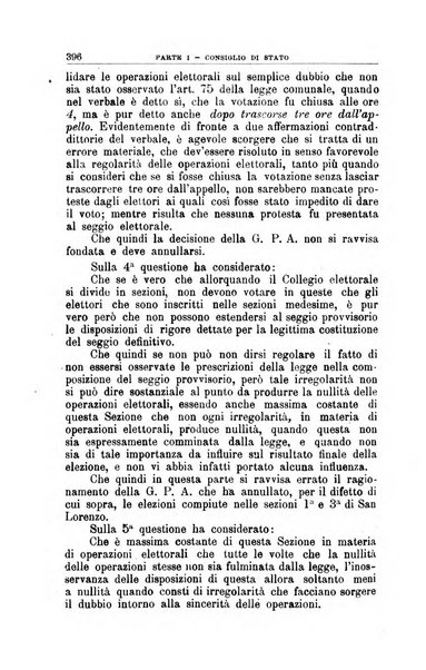 La giustizia amministrativa raccolta di decisioni e pareri del Consiglio di Stato, decisioni della Corte dei conti, sentenze della Cassazione di Roma, e decisioni delle Giunte provinciali amministrative