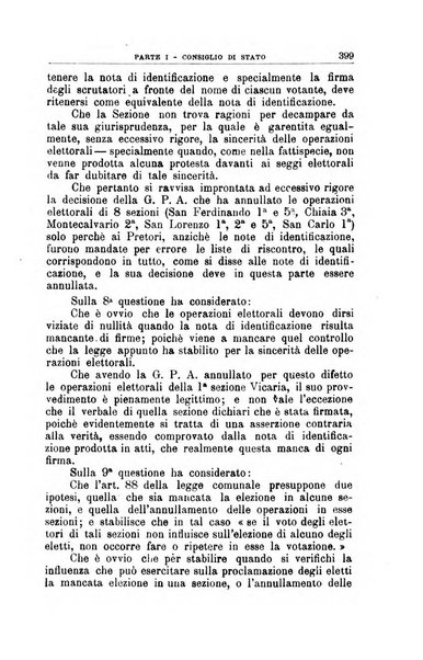 La giustizia amministrativa raccolta di decisioni e pareri del Consiglio di Stato, decisioni della Corte dei conti, sentenze della Cassazione di Roma, e decisioni delle Giunte provinciali amministrative