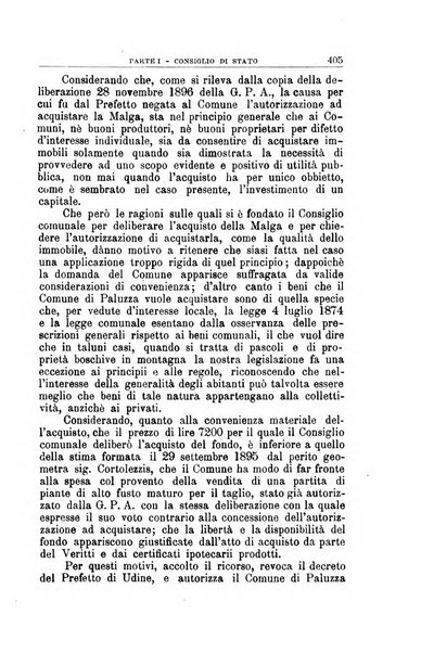 La giustizia amministrativa raccolta di decisioni e pareri del Consiglio di Stato, decisioni della Corte dei conti, sentenze della Cassazione di Roma, e decisioni delle Giunte provinciali amministrative