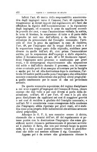 La giustizia amministrativa raccolta di decisioni e pareri del Consiglio di Stato, decisioni della Corte dei conti, sentenze della Cassazione di Roma, e decisioni delle Giunte provinciali amministrative