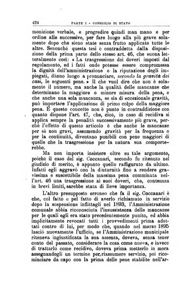 La giustizia amministrativa raccolta di decisioni e pareri del Consiglio di Stato, decisioni della Corte dei conti, sentenze della Cassazione di Roma, e decisioni delle Giunte provinciali amministrative