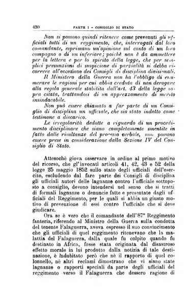 La giustizia amministrativa raccolta di decisioni e pareri del Consiglio di Stato, decisioni della Corte dei conti, sentenze della Cassazione di Roma, e decisioni delle Giunte provinciali amministrative