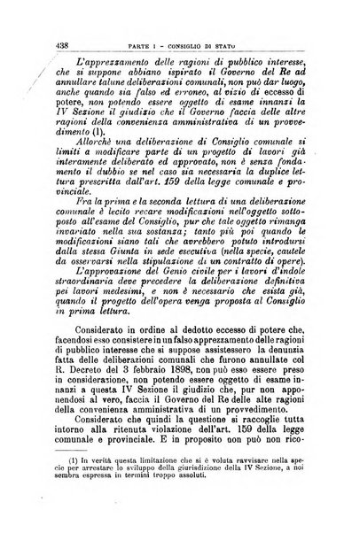 La giustizia amministrativa raccolta di decisioni e pareri del Consiglio di Stato, decisioni della Corte dei conti, sentenze della Cassazione di Roma, e decisioni delle Giunte provinciali amministrative