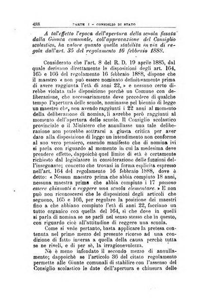 La giustizia amministrativa raccolta di decisioni e pareri del Consiglio di Stato, decisioni della Corte dei conti, sentenze della Cassazione di Roma, e decisioni delle Giunte provinciali amministrative