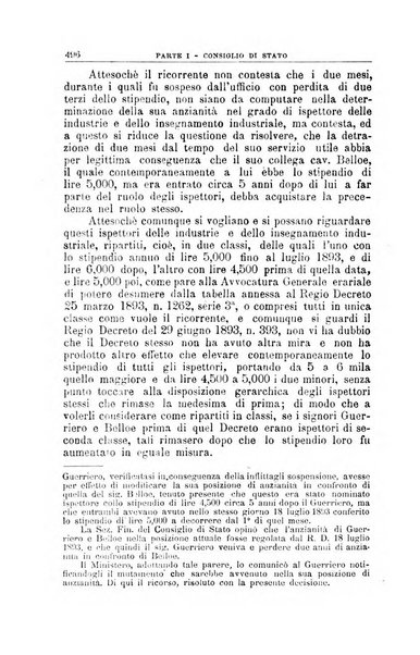 La giustizia amministrativa raccolta di decisioni e pareri del Consiglio di Stato, decisioni della Corte dei conti, sentenze della Cassazione di Roma, e decisioni delle Giunte provinciali amministrative