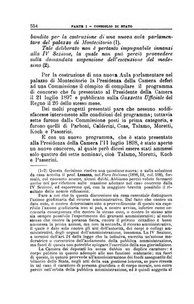 La giustizia amministrativa raccolta di decisioni e pareri del Consiglio di Stato, decisioni della Corte dei conti, sentenze della Cassazione di Roma, e decisioni delle Giunte provinciali amministrative