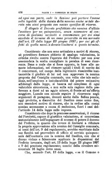 La giustizia amministrativa raccolta di decisioni e pareri del Consiglio di Stato, decisioni della Corte dei conti, sentenze della Cassazione di Roma, e decisioni delle Giunte provinciali amministrative