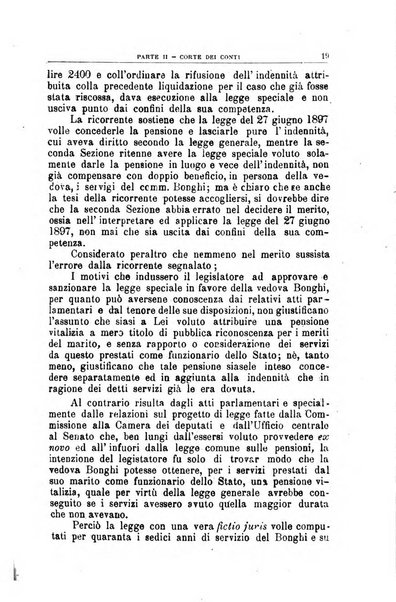 La giustizia amministrativa raccolta di decisioni e pareri del Consiglio di Stato, decisioni della Corte dei conti, sentenze della Cassazione di Roma, e decisioni delle Giunte provinciali amministrative