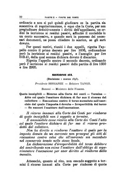 La giustizia amministrativa raccolta di decisioni e pareri del Consiglio di Stato, decisioni della Corte dei conti, sentenze della Cassazione di Roma, e decisioni delle Giunte provinciali amministrative