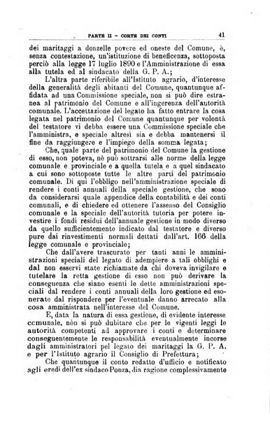 La giustizia amministrativa raccolta di decisioni e pareri del Consiglio di Stato, decisioni della Corte dei conti, sentenze della Cassazione di Roma, e decisioni delle Giunte provinciali amministrative