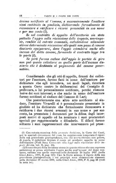 La giustizia amministrativa raccolta di decisioni e pareri del Consiglio di Stato, decisioni della Corte dei conti, sentenze della Cassazione di Roma, e decisioni delle Giunte provinciali amministrative