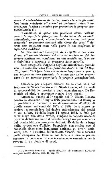 La giustizia amministrativa raccolta di decisioni e pareri del Consiglio di Stato, decisioni della Corte dei conti, sentenze della Cassazione di Roma, e decisioni delle Giunte provinciali amministrative