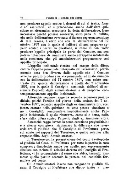 La giustizia amministrativa raccolta di decisioni e pareri del Consiglio di Stato, decisioni della Corte dei conti, sentenze della Cassazione di Roma, e decisioni delle Giunte provinciali amministrative