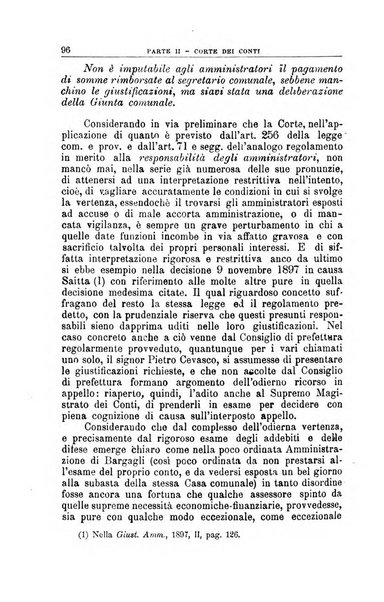 La giustizia amministrativa raccolta di decisioni e pareri del Consiglio di Stato, decisioni della Corte dei conti, sentenze della Cassazione di Roma, e decisioni delle Giunte provinciali amministrative