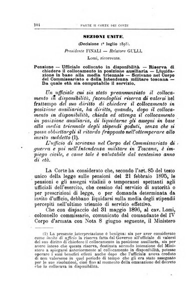 La giustizia amministrativa raccolta di decisioni e pareri del Consiglio di Stato, decisioni della Corte dei conti, sentenze della Cassazione di Roma, e decisioni delle Giunte provinciali amministrative