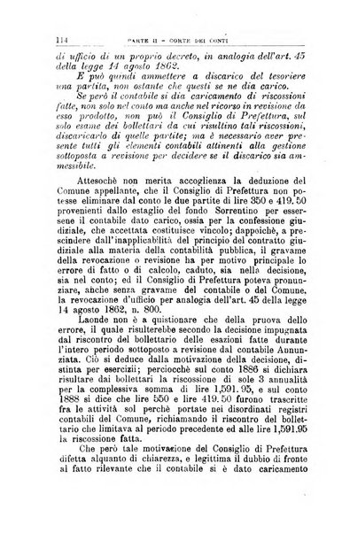 La giustizia amministrativa raccolta di decisioni e pareri del Consiglio di Stato, decisioni della Corte dei conti, sentenze della Cassazione di Roma, e decisioni delle Giunte provinciali amministrative