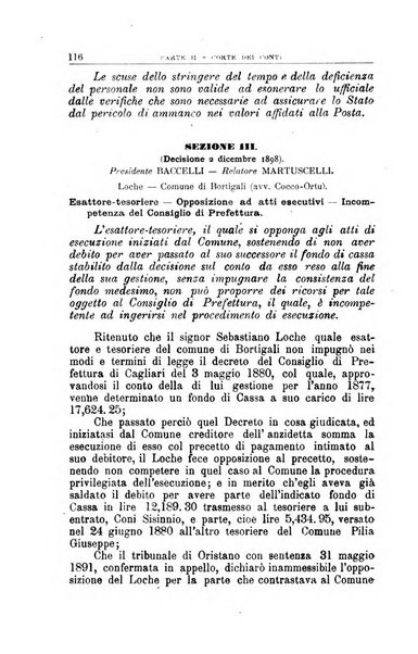 La giustizia amministrativa raccolta di decisioni e pareri del Consiglio di Stato, decisioni della Corte dei conti, sentenze della Cassazione di Roma, e decisioni delle Giunte provinciali amministrative