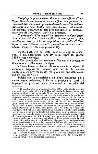 La giustizia amministrativa raccolta di decisioni e pareri del Consiglio di Stato, decisioni della Corte dei conti, sentenze della Cassazione di Roma, e decisioni delle Giunte provinciali amministrative