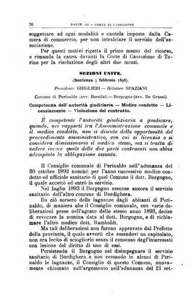 La giustizia amministrativa raccolta di decisioni e pareri del Consiglio di Stato, decisioni della Corte dei conti, sentenze della Cassazione di Roma, e decisioni delle Giunte provinciali amministrative