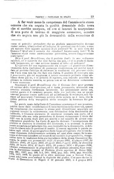 La giustizia amministrativa raccolta di decisioni e pareri del Consiglio di Stato, decisioni della Corte dei conti, sentenze della Cassazione di Roma, e decisioni delle Giunte provinciali amministrative