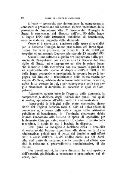 La giustizia amministrativa raccolta di decisioni e pareri del Consiglio di Stato, decisioni della Corte dei conti, sentenze della Cassazione di Roma, e decisioni delle Giunte provinciali amministrative