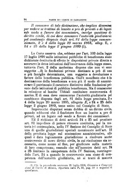 La giustizia amministrativa raccolta di decisioni e pareri del Consiglio di Stato, decisioni della Corte dei conti, sentenze della Cassazione di Roma, e decisioni delle Giunte provinciali amministrative