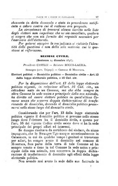 La giustizia amministrativa raccolta di decisioni e pareri del Consiglio di Stato, decisioni della Corte dei conti, sentenze della Cassazione di Roma, e decisioni delle Giunte provinciali amministrative