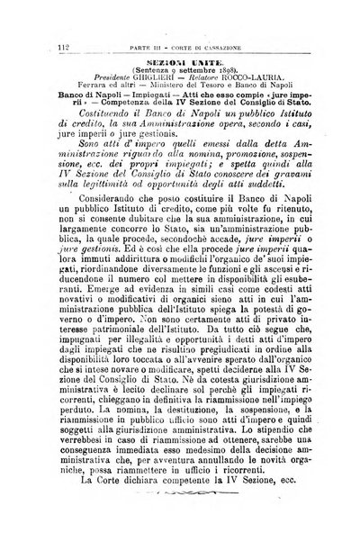 La giustizia amministrativa raccolta di decisioni e pareri del Consiglio di Stato, decisioni della Corte dei conti, sentenze della Cassazione di Roma, e decisioni delle Giunte provinciali amministrative