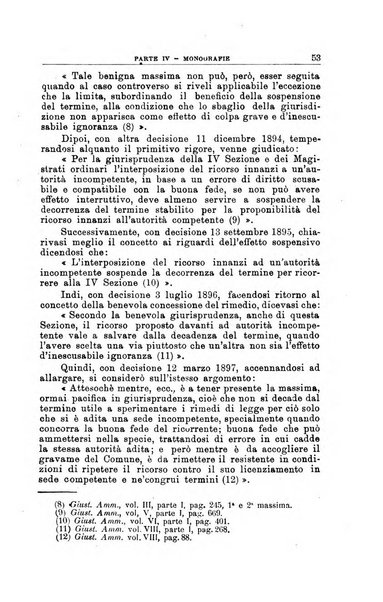 La giustizia amministrativa raccolta di decisioni e pareri del Consiglio di Stato, decisioni della Corte dei conti, sentenze della Cassazione di Roma, e decisioni delle Giunte provinciali amministrative