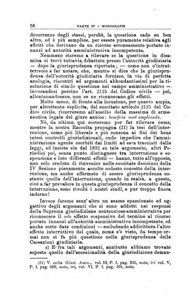 La giustizia amministrativa raccolta di decisioni e pareri del Consiglio di Stato, decisioni della Corte dei conti, sentenze della Cassazione di Roma, e decisioni delle Giunte provinciali amministrative