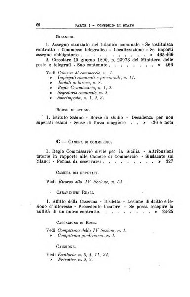 La giustizia amministrativa raccolta di decisioni e pareri del Consiglio di Stato, decisioni della Corte dei conti, sentenze della Cassazione di Roma, e decisioni delle Giunte provinciali amministrative