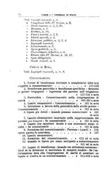 La giustizia amministrativa raccolta di decisioni e pareri del Consiglio di Stato, decisioni della Corte dei conti, sentenze della Cassazione di Roma, e decisioni delle Giunte provinciali amministrative