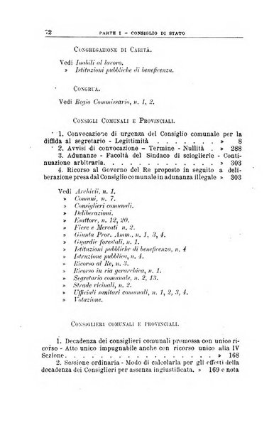 La giustizia amministrativa raccolta di decisioni e pareri del Consiglio di Stato, decisioni della Corte dei conti, sentenze della Cassazione di Roma, e decisioni delle Giunte provinciali amministrative