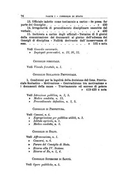 La giustizia amministrativa raccolta di decisioni e pareri del Consiglio di Stato, decisioni della Corte dei conti, sentenze della Cassazione di Roma, e decisioni delle Giunte provinciali amministrative