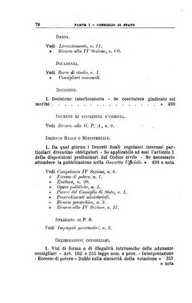 La giustizia amministrativa raccolta di decisioni e pareri del Consiglio di Stato, decisioni della Corte dei conti, sentenze della Cassazione di Roma, e decisioni delle Giunte provinciali amministrative