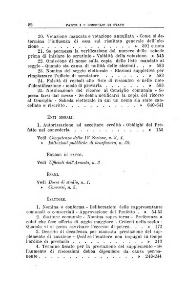 La giustizia amministrativa raccolta di decisioni e pareri del Consiglio di Stato, decisioni della Corte dei conti, sentenze della Cassazione di Roma, e decisioni delle Giunte provinciali amministrative