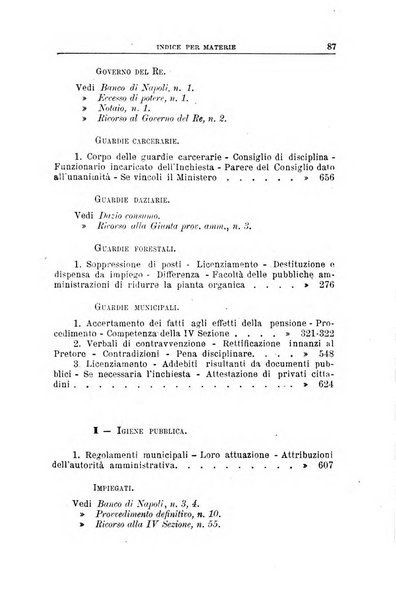 La giustizia amministrativa raccolta di decisioni e pareri del Consiglio di Stato, decisioni della Corte dei conti, sentenze della Cassazione di Roma, e decisioni delle Giunte provinciali amministrative