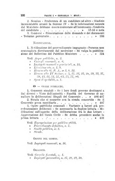 La giustizia amministrativa raccolta di decisioni e pareri del Consiglio di Stato, decisioni della Corte dei conti, sentenze della Cassazione di Roma, e decisioni delle Giunte provinciali amministrative