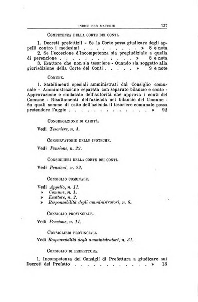 La giustizia amministrativa raccolta di decisioni e pareri del Consiglio di Stato, decisioni della Corte dei conti, sentenze della Cassazione di Roma, e decisioni delle Giunte provinciali amministrative