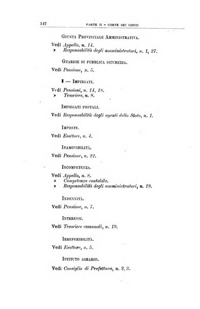 La giustizia amministrativa raccolta di decisioni e pareri del Consiglio di Stato, decisioni della Corte dei conti, sentenze della Cassazione di Roma, e decisioni delle Giunte provinciali amministrative