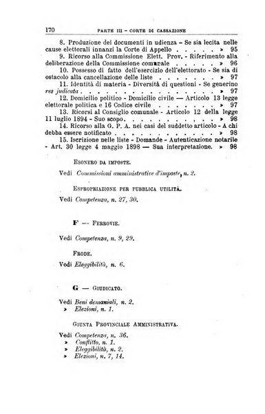 La giustizia amministrativa raccolta di decisioni e pareri del Consiglio di Stato, decisioni della Corte dei conti, sentenze della Cassazione di Roma, e decisioni delle Giunte provinciali amministrative