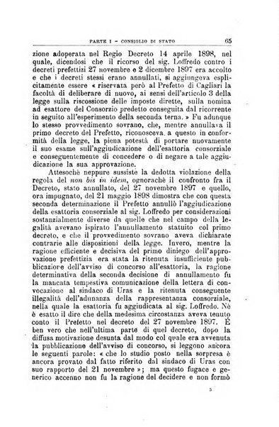 La giustizia amministrativa raccolta di decisioni e pareri del Consiglio di Stato, decisioni della Corte dei conti, sentenze della Cassazione di Roma, e decisioni delle Giunte provinciali amministrative