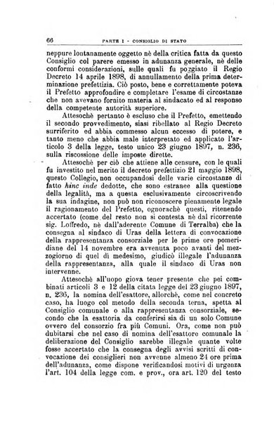 La giustizia amministrativa raccolta di decisioni e pareri del Consiglio di Stato, decisioni della Corte dei conti, sentenze della Cassazione di Roma, e decisioni delle Giunte provinciali amministrative