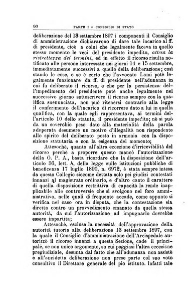 La giustizia amministrativa raccolta di decisioni e pareri del Consiglio di Stato, decisioni della Corte dei conti, sentenze della Cassazione di Roma, e decisioni delle Giunte provinciali amministrative