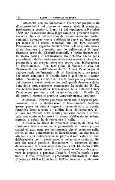 La giustizia amministrativa raccolta di decisioni e pareri del Consiglio di Stato, decisioni della Corte dei conti, sentenze della Cassazione di Roma, e decisioni delle Giunte provinciali amministrative