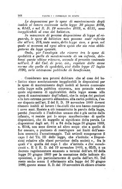 La giustizia amministrativa raccolta di decisioni e pareri del Consiglio di Stato, decisioni della Corte dei conti, sentenze della Cassazione di Roma, e decisioni delle Giunte provinciali amministrative