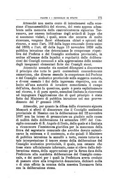 La giustizia amministrativa raccolta di decisioni e pareri del Consiglio di Stato, decisioni della Corte dei conti, sentenze della Cassazione di Roma, e decisioni delle Giunte provinciali amministrative