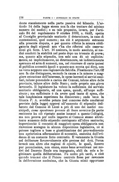 La giustizia amministrativa raccolta di decisioni e pareri del Consiglio di Stato, decisioni della Corte dei conti, sentenze della Cassazione di Roma, e decisioni delle Giunte provinciali amministrative