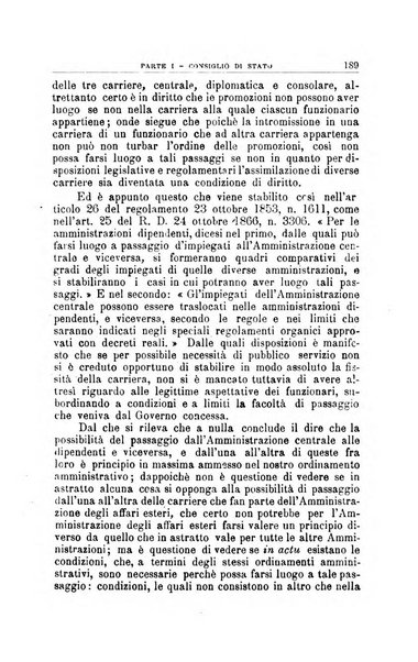 La giustizia amministrativa raccolta di decisioni e pareri del Consiglio di Stato, decisioni della Corte dei conti, sentenze della Cassazione di Roma, e decisioni delle Giunte provinciali amministrative