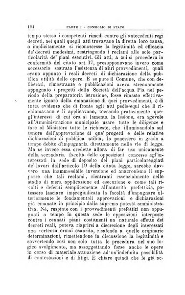 La giustizia amministrativa raccolta di decisioni e pareri del Consiglio di Stato, decisioni della Corte dei conti, sentenze della Cassazione di Roma, e decisioni delle Giunte provinciali amministrative